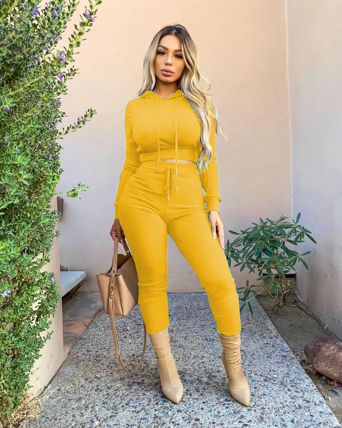 Two Piece Outfits for Women Winter Clothes Tracksuit Women 2 Piece Sets Outfits Long Sleeve Seatshirt Pants
