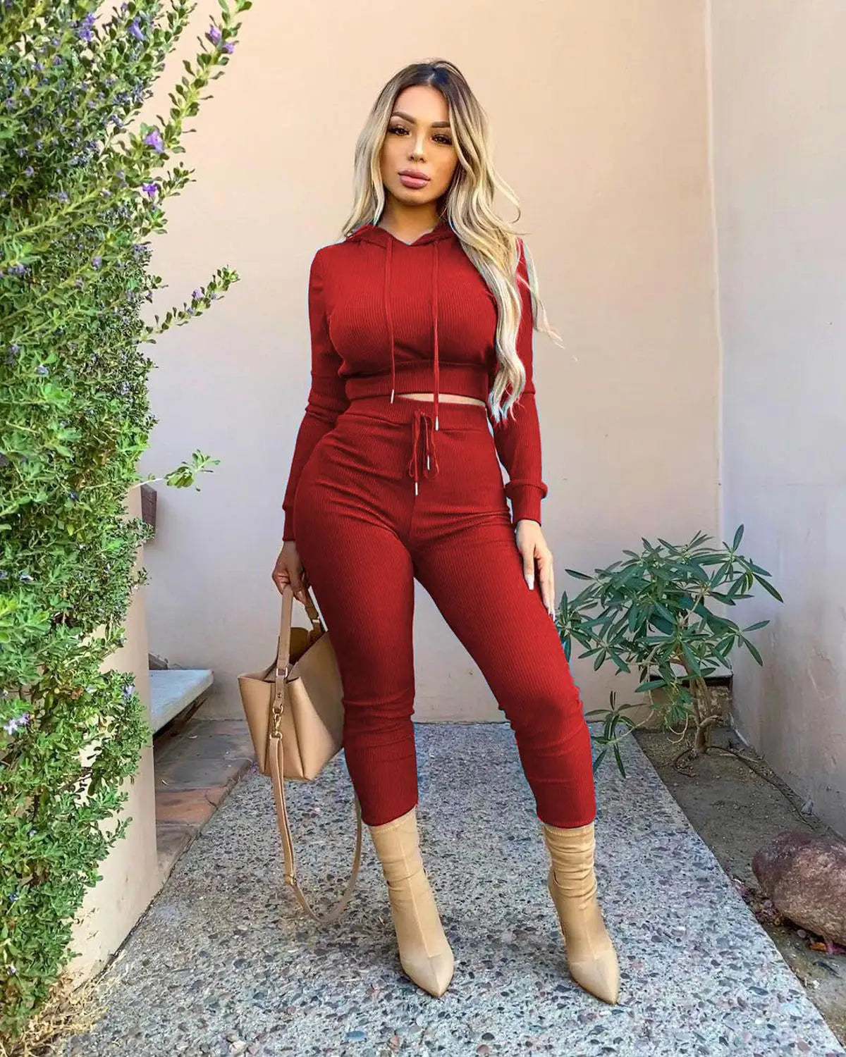 Two Piece Outfits for Women Winter Clothes Tracksuit Women 2 Piece Sets Outfits Long Sleeve Seatshirt Pants