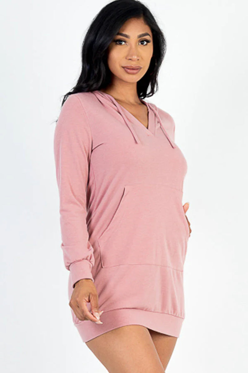 Capella French Terry Hoodie Dress