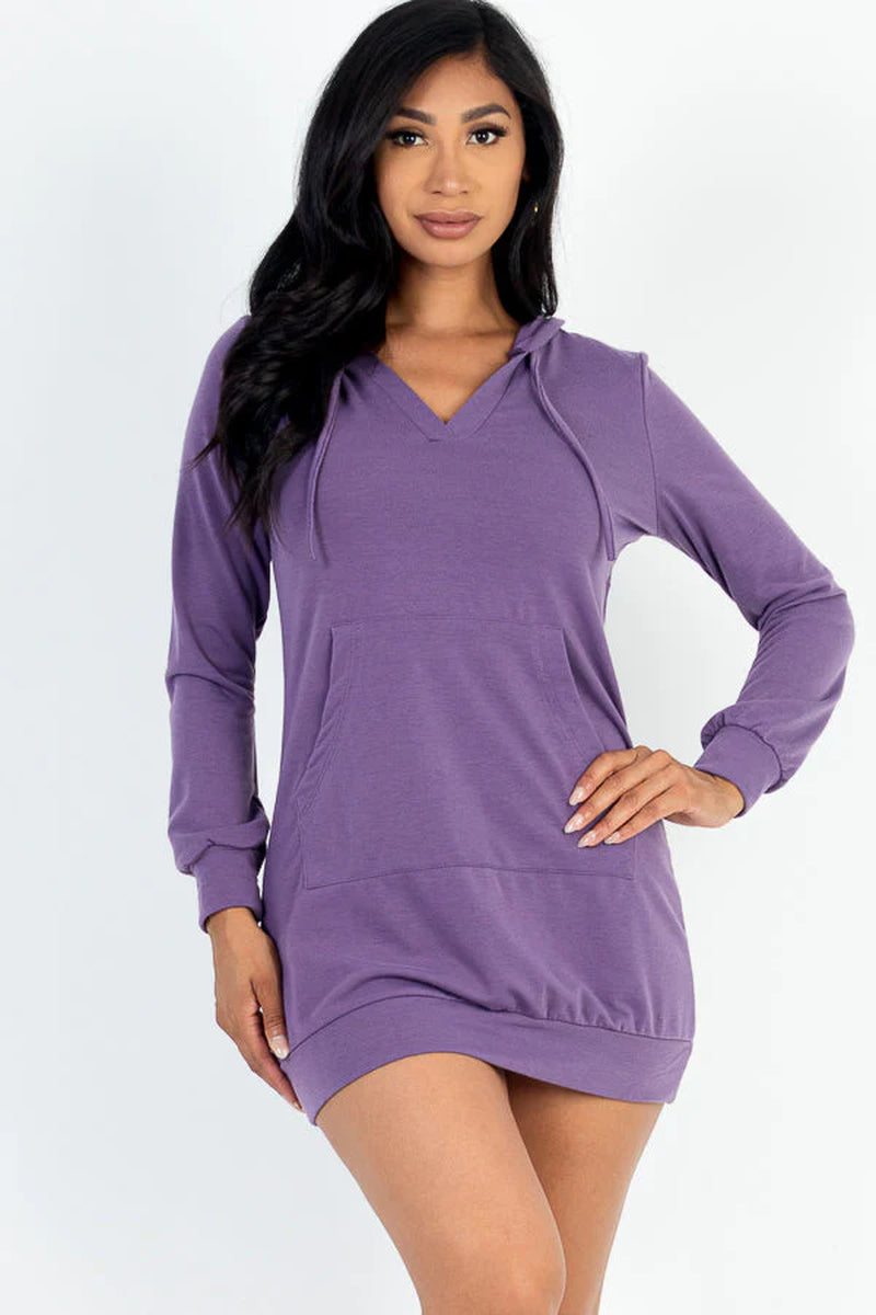 Capella French Terry Hoodie Dress