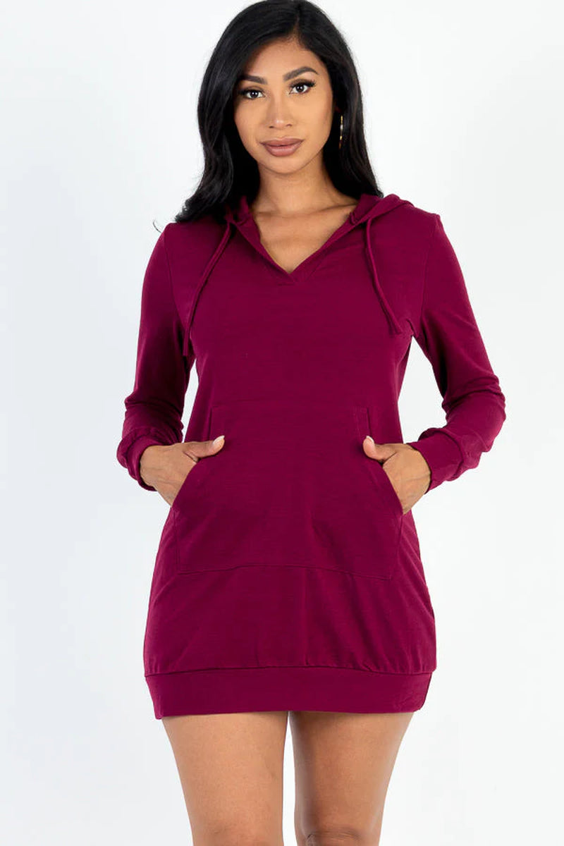 Capella French Terry Hoodie Dress
