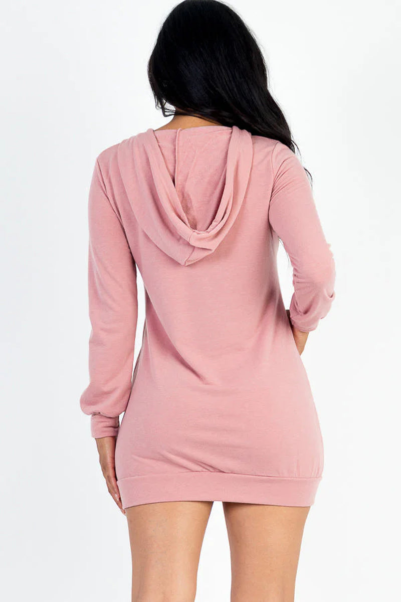 Capella French Terry Hoodie Dress