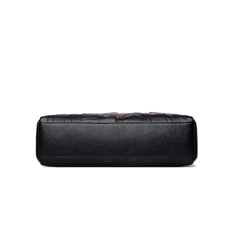 Luxury Designer PU Leather Casual Crossbody Bag for Women Ladies Large Capacity Travel Shoulder Handbag