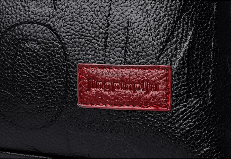 Luxury Designer PU Leather Casual Crossbody Bag for Women Ladies Large Capacity Travel Shoulder Handbag