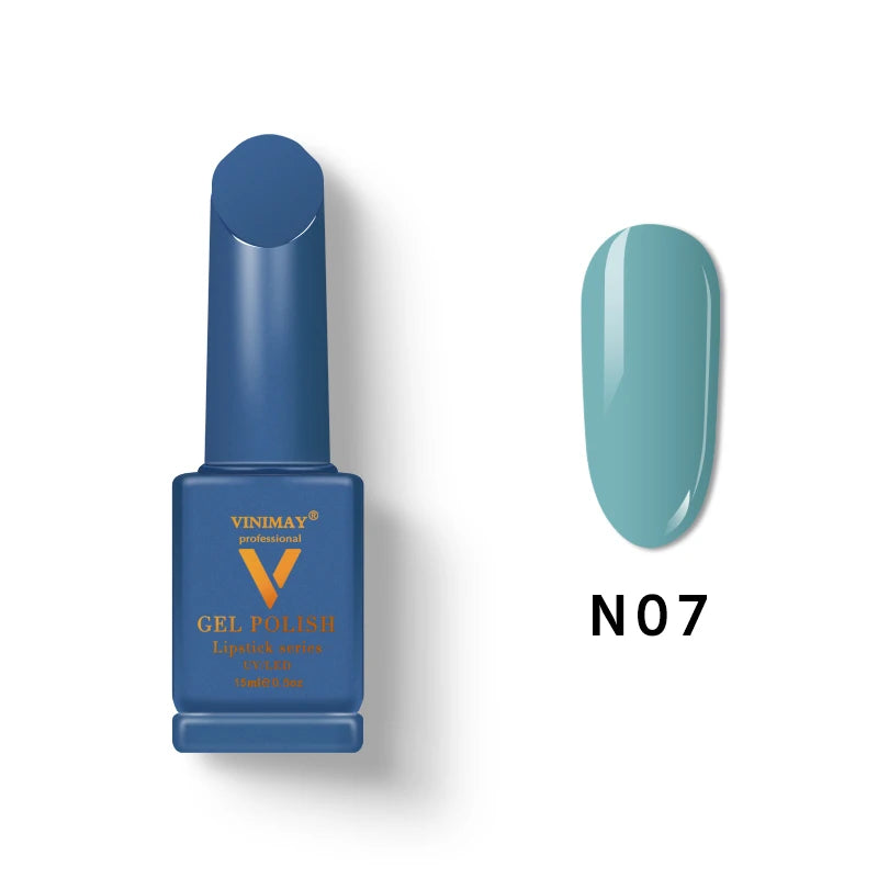 VINIMAY 18 Color Jeans Blue Gel Nail Polish Varnish Nail UV Soak Off Gellak Gelpolish Nail Art Primer Manicure Nails Gel Lacque