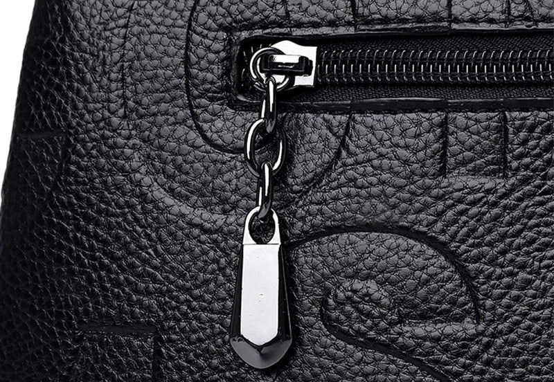 Luxury Designer PU Leather Casual Crossbody Bag for Women Ladies Large Capacity Travel Shoulder Handbag