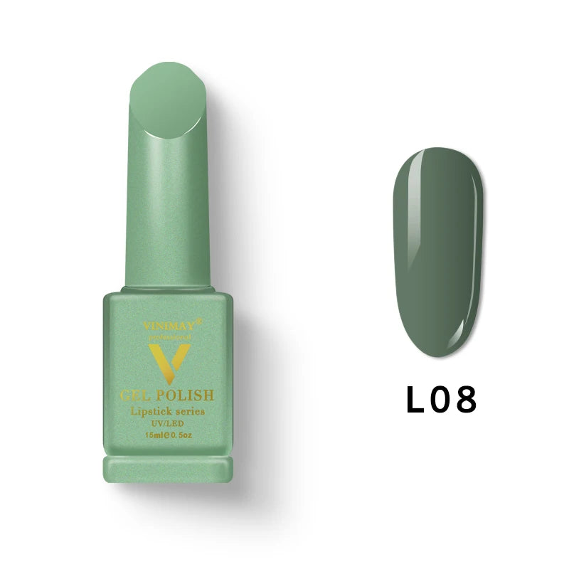 VINIMAY 18 Color Green Gel Nail Polish UV Nail Gel Lak Primer Soak Off Nail Art Design Lacque Nail Gel Varnish Gelpolish