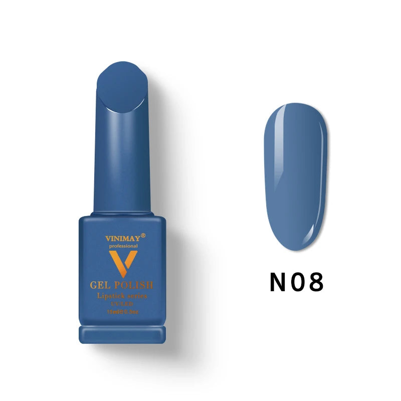 VINIMAY 18 Color Jeans Blue Gel Nail Polish Varnish Nail UV Soak Off Gellak Gelpolish Nail Art Primer Manicure Nails Gel Lacque