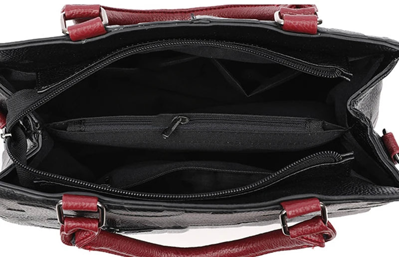 Luxury Designer PU Leather Casual Crossbody Bag for Women Ladies Large Capacity Travel Shoulder Handbag
