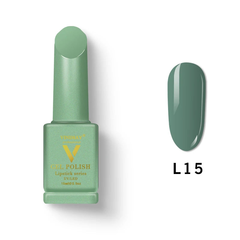 VINIMAY 18 Color Green Gel Nail Polish UV Nail Gel Lak Primer Soak Off Nail Art Design Lacque Nail Gel Varnish Gelpolish