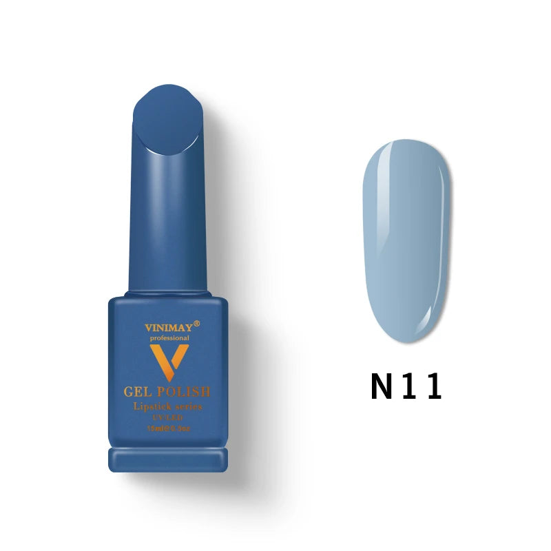 VINIMAY 18 Color Jeans Blue Gel Nail Polish Varnish Nail UV Soak Off Gellak Gelpolish Nail Art Primer Manicure Nails Gel Lacque