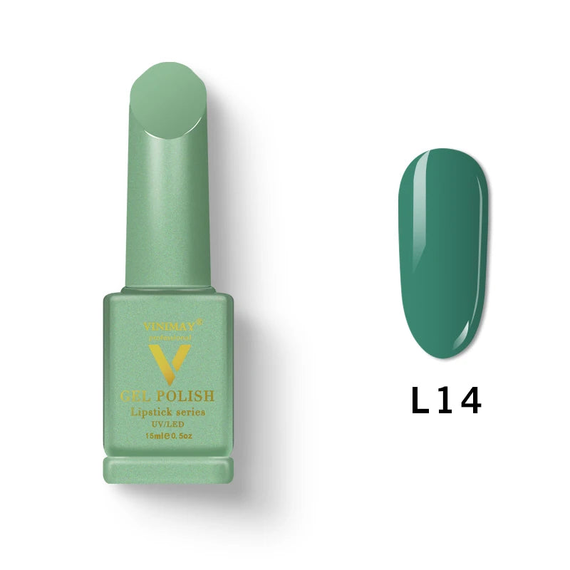 VINIMAY 18 Color Green Gel Nail Polish UV Nail Gel Lak Primer Soak Off Nail Art Design Lacque Nail Gel Varnish Gelpolish