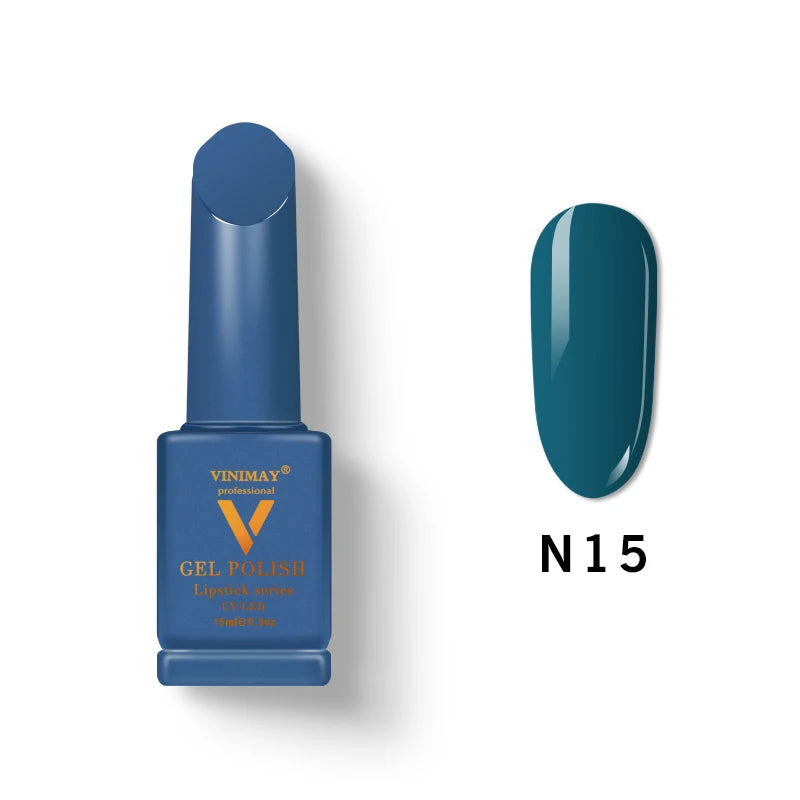 VINIMAY 18 Color Jeans Blue Gel Nail Polish Varnish Nail UV Soak Off Gellak Gelpolish Nail Art Primer Manicure Nails Gel Lacque