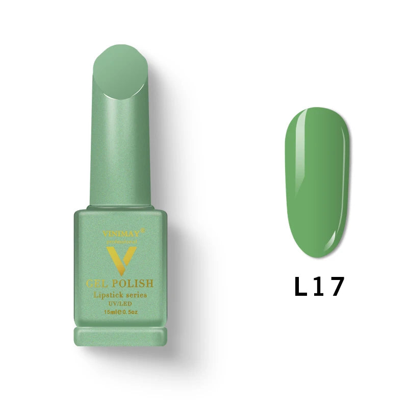 VINIMAY 18 Color Green Gel Nail Polish UV Nail Gel Lak Primer Soak Off Nail Art Design Lacque Nail Gel Varnish Gelpolish