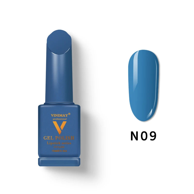 VINIMAY 18 Color Jeans Blue Gel Nail Polish Varnish Nail UV Soak Off Gellak Gelpolish Nail Art Primer Manicure Nails Gel Lacque