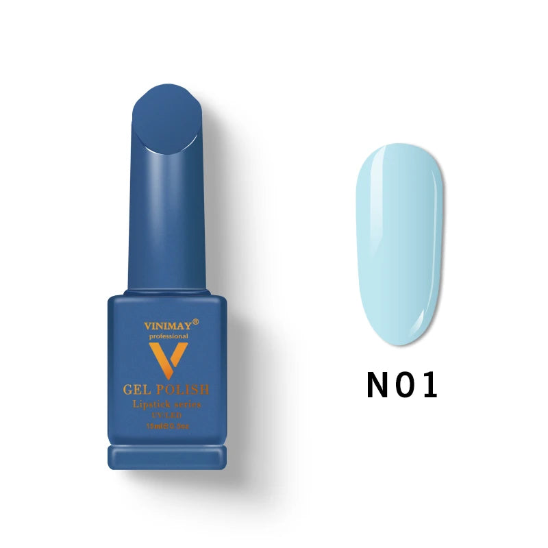 VINIMAY 18 Color Jeans Blue Gel Nail Polish Varnish Nail UV Soak Off Gellak Gelpolish Nail Art Primer Manicure Nails Gel Lacque