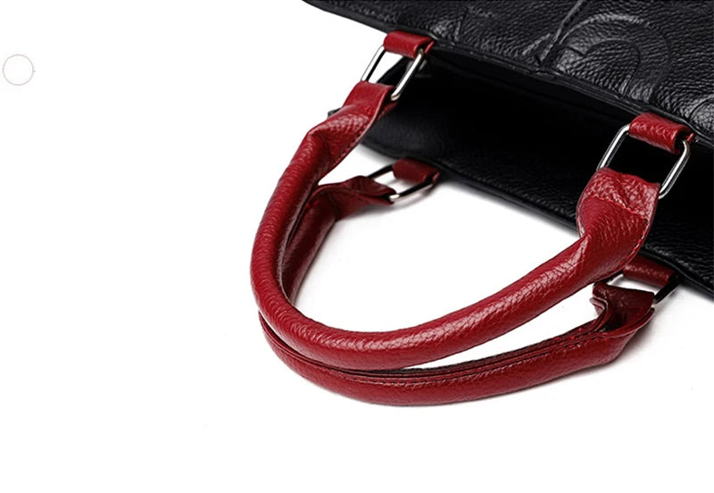 Luxury Designer PU Leather Casual Crossbody Bag for Women Ladies Large Capacity Travel Shoulder Handbag