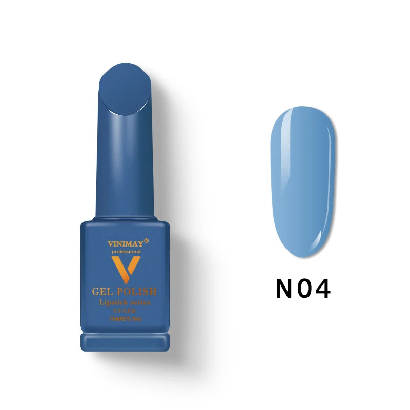 VINIMAY 18 Color Jeans Blue Gel Nail Polish Varnish Nail UV Soak Off Gellak Gelpolish Nail Art Primer Manicure Nails Gel Lacque
