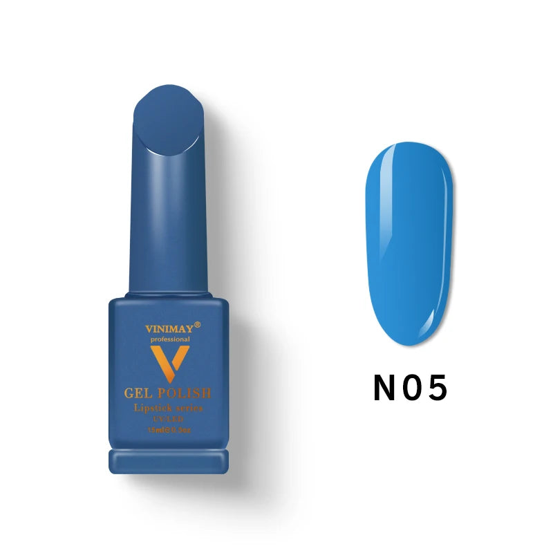 VINIMAY 18 Color Jeans Blue Gel Nail Polish Varnish Nail UV Soak Off Gellak Gelpolish Nail Art Primer Manicure Nails Gel Lacque