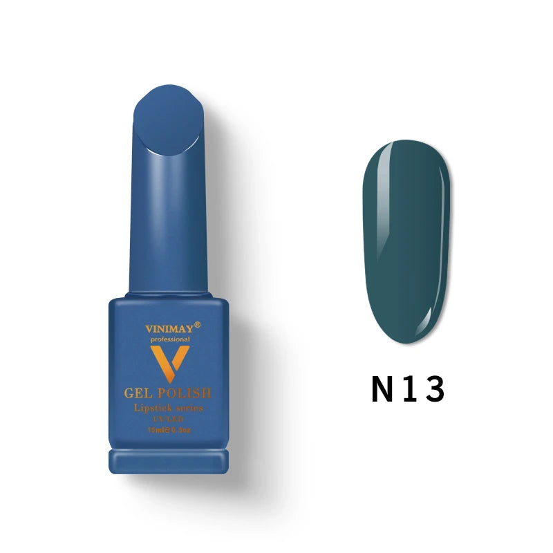 VINIMAY 18 Color Jeans Blue Gel Nail Polish Varnish Nail UV Soak Off Gellak Gelpolish Nail Art Primer Manicure Nails Gel Lacque