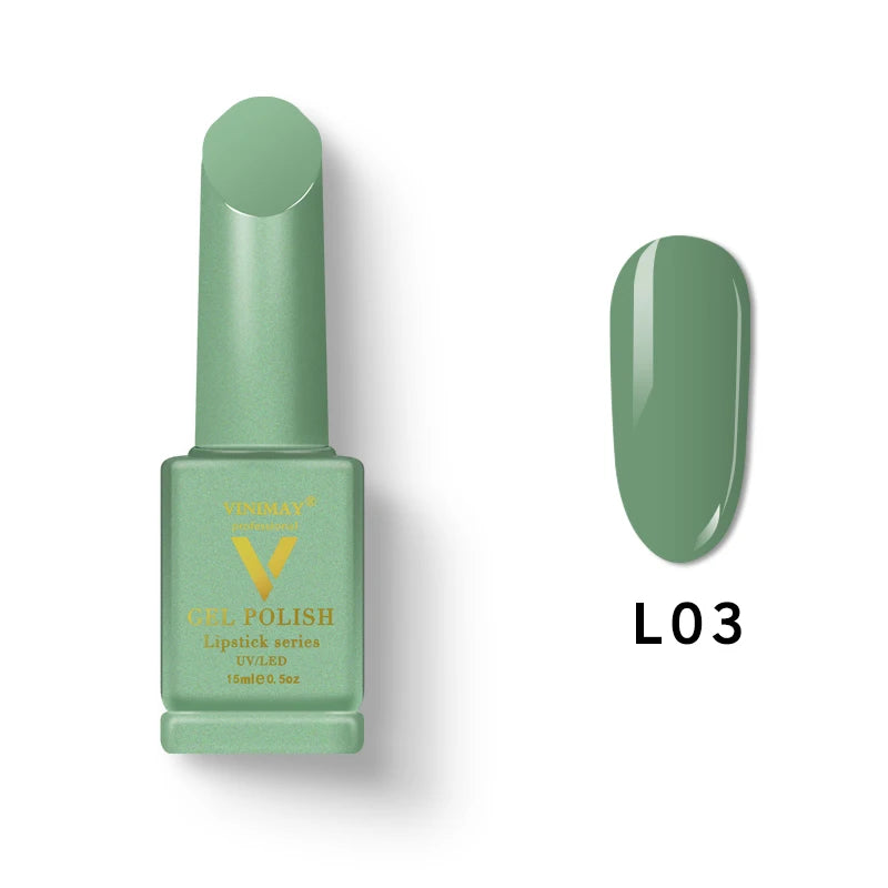 VINIMAY 18 Color Green Gel Nail Polish UV Nail Gel Lak Primer Soak Off Nail Art Design Lacque Nail Gel Varnish Gelpolish
