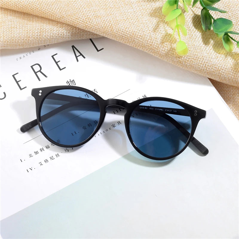 Unisex Classic Sunglasses O'malley Brand Polarized Sunglasses Men Women OV5183 Male Sun Glasses Women Oculos de sol