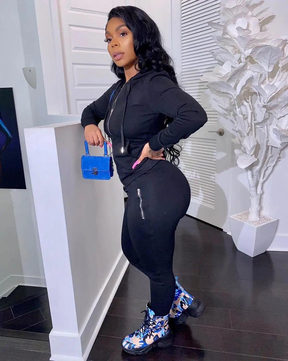 2 piece set women outfits tracksuit long sleeve sweatshirt pants two piece set fall clothes for women hooded outfits wholesale