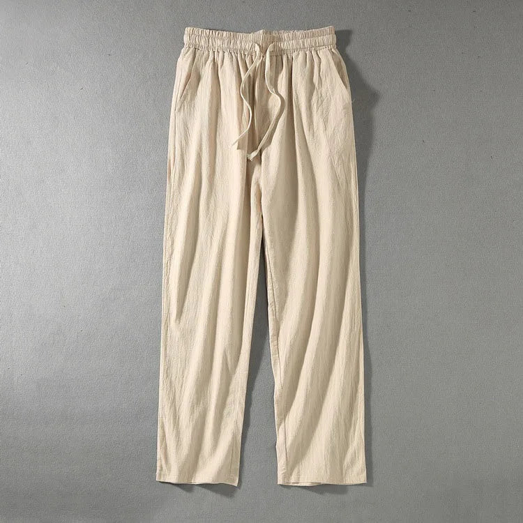 Men's Clothing Large Size New Summer Suit Linen t-shirt Fashion Male Set Size 8XL 9XL plus Two Pieces