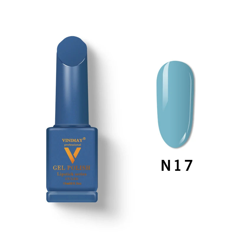 VINIMAY 18 Color Jeans Blue Gel Nail Polish Varnish Nail UV Soak Off Gellak Gelpolish Nail Art Primer Manicure Nails Gel Lacque