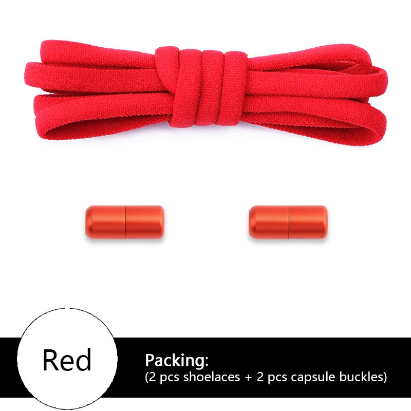 Elastic Shoelaces 21 Color Options No Tie Needed for Sneakers Children and Adults Eye Catching Lazy Shoes Lace Accessories