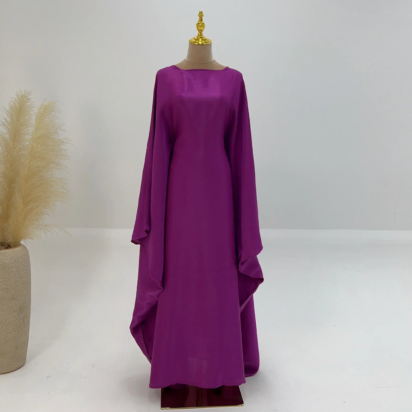20 Colors Shiny Butterfly Abaya Inside Belt Muslim Party Dress Summer Abayas Women Dubai Luxury Turkey Islam Outfit Kaftan Robe