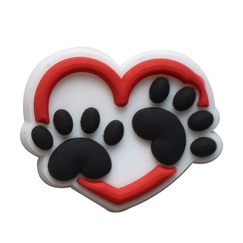 1Pcs Cute Animal Shoe Charm for Crocs Clog Bracelet Wristband Decoration Kids Adults Party Favor Xmas Gifts Accessory