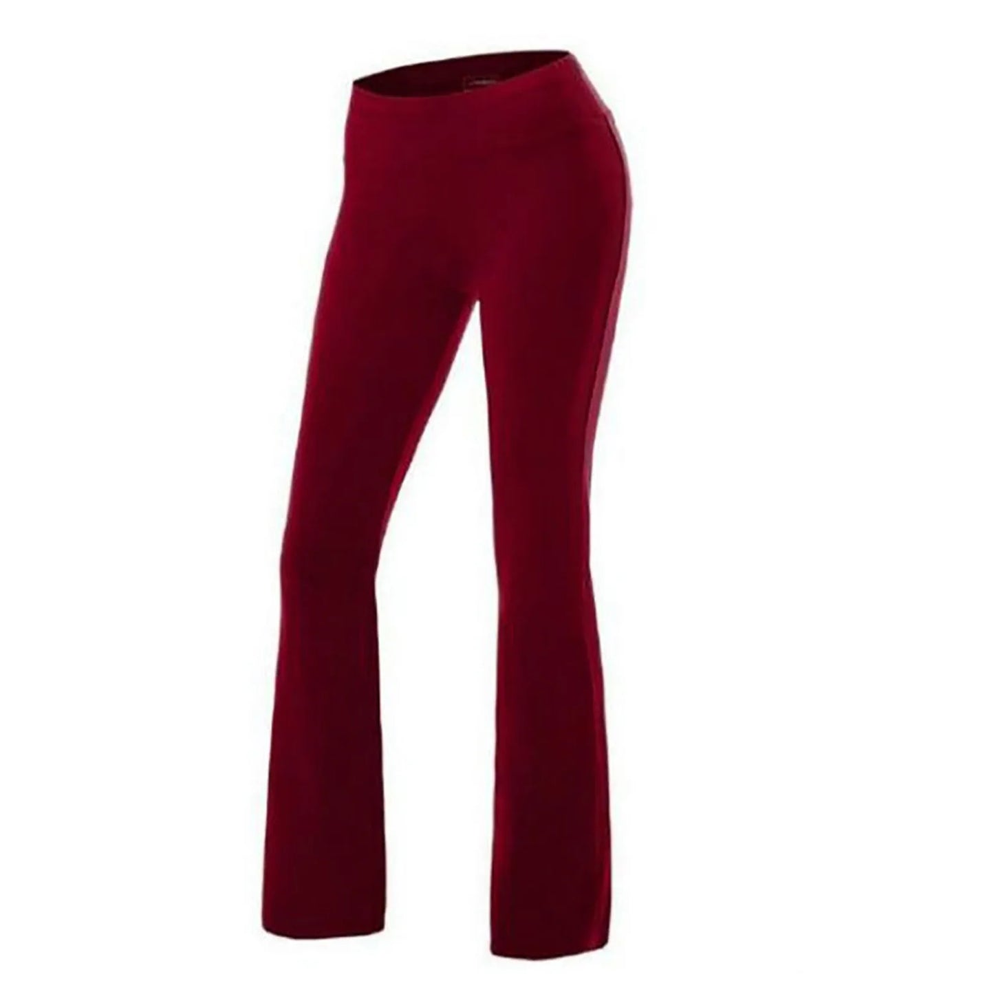 Pantalones Women'S Trousers Loose Fitting Sexy Wide Leg Casual Pants Stretchy Solid Color Sports Yoga Breathable Pants 2024