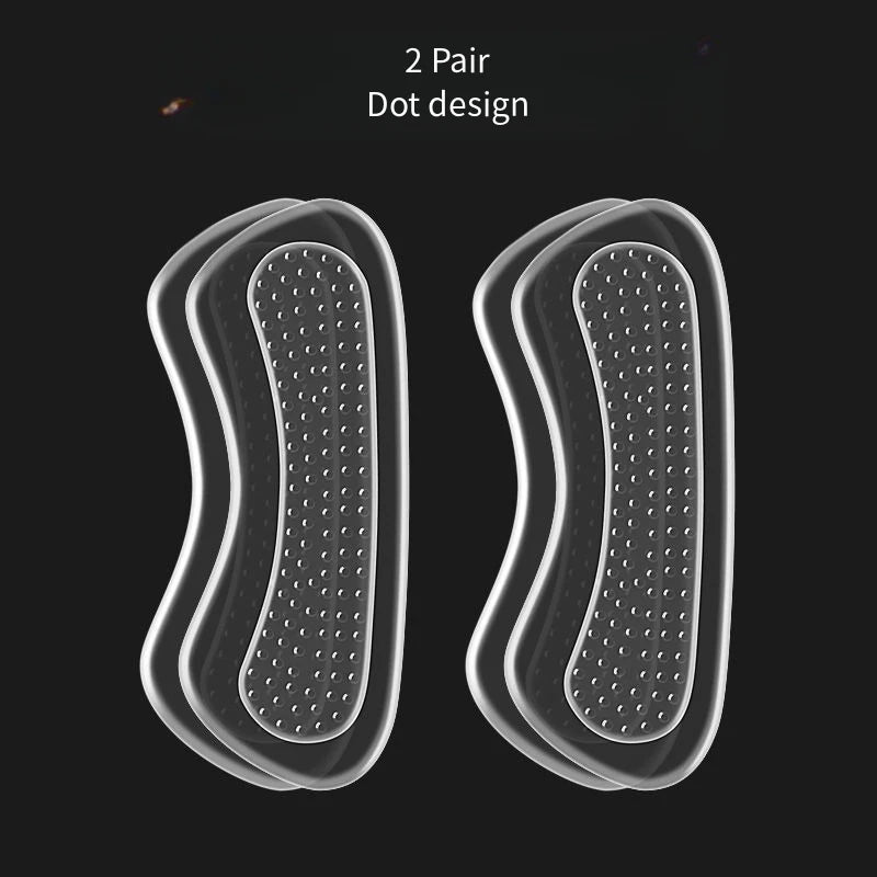 Quality Silicone Heel Protectors Womens Shoes Heel Cushion Foot Care Products Shoe Pads for High Heels Adjustable Size Insoles