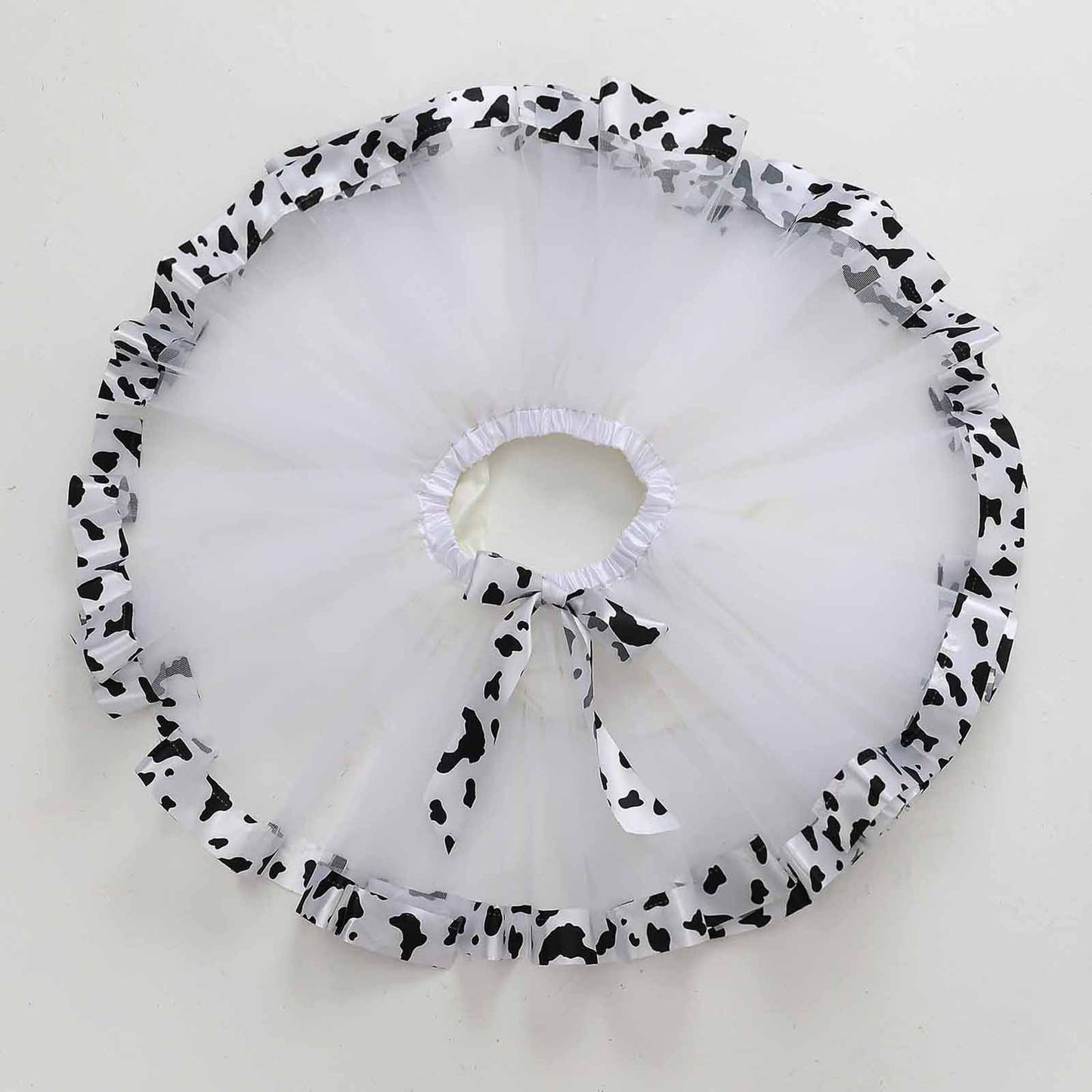 2-8Y Kids Girls Clothes Sets Girls Short Sleeved Letter Print T-shirt Top+Mesh Tutu Skirt Birthday Party Dance Performance Suits