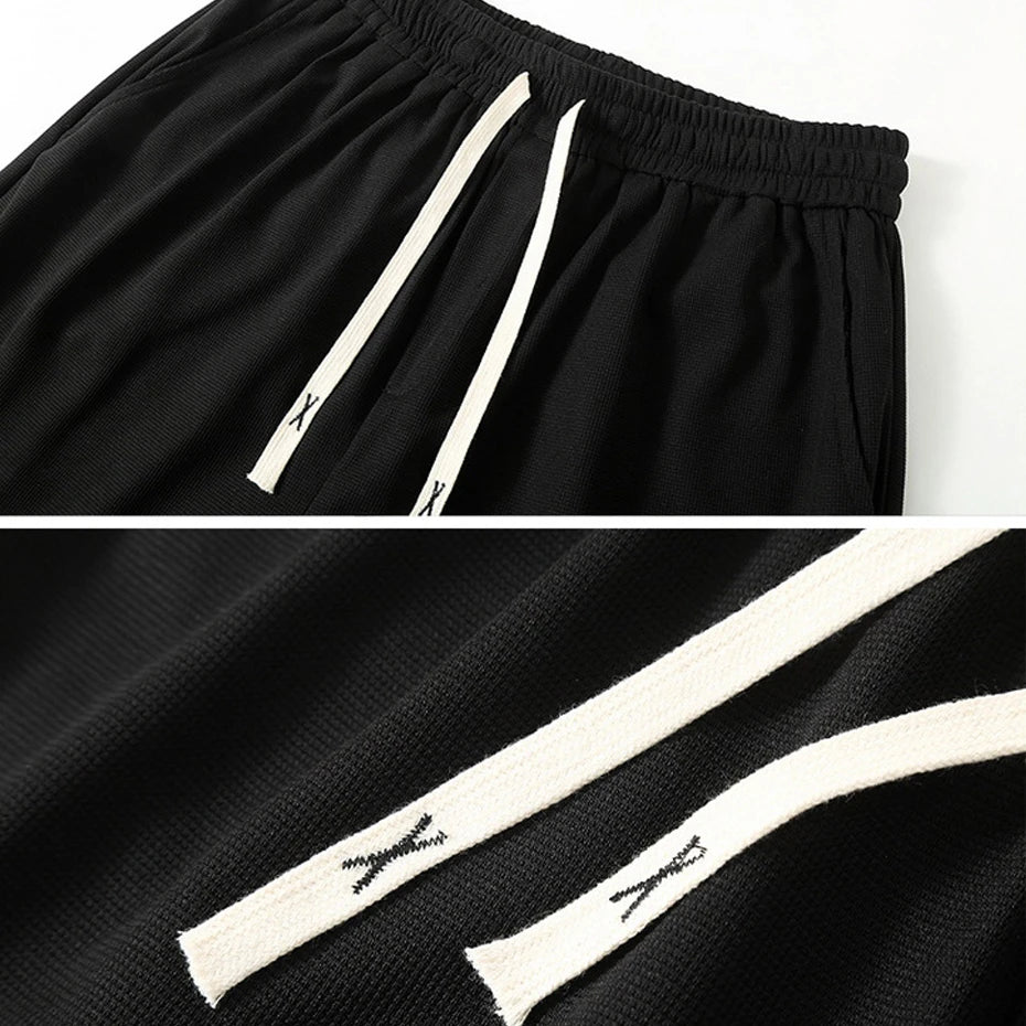 Tracksuits Plus Size 12XL Men's Sets Fashion Casual Chinese Traditional Style T-shirts Pants Suits Male Sets Big Size