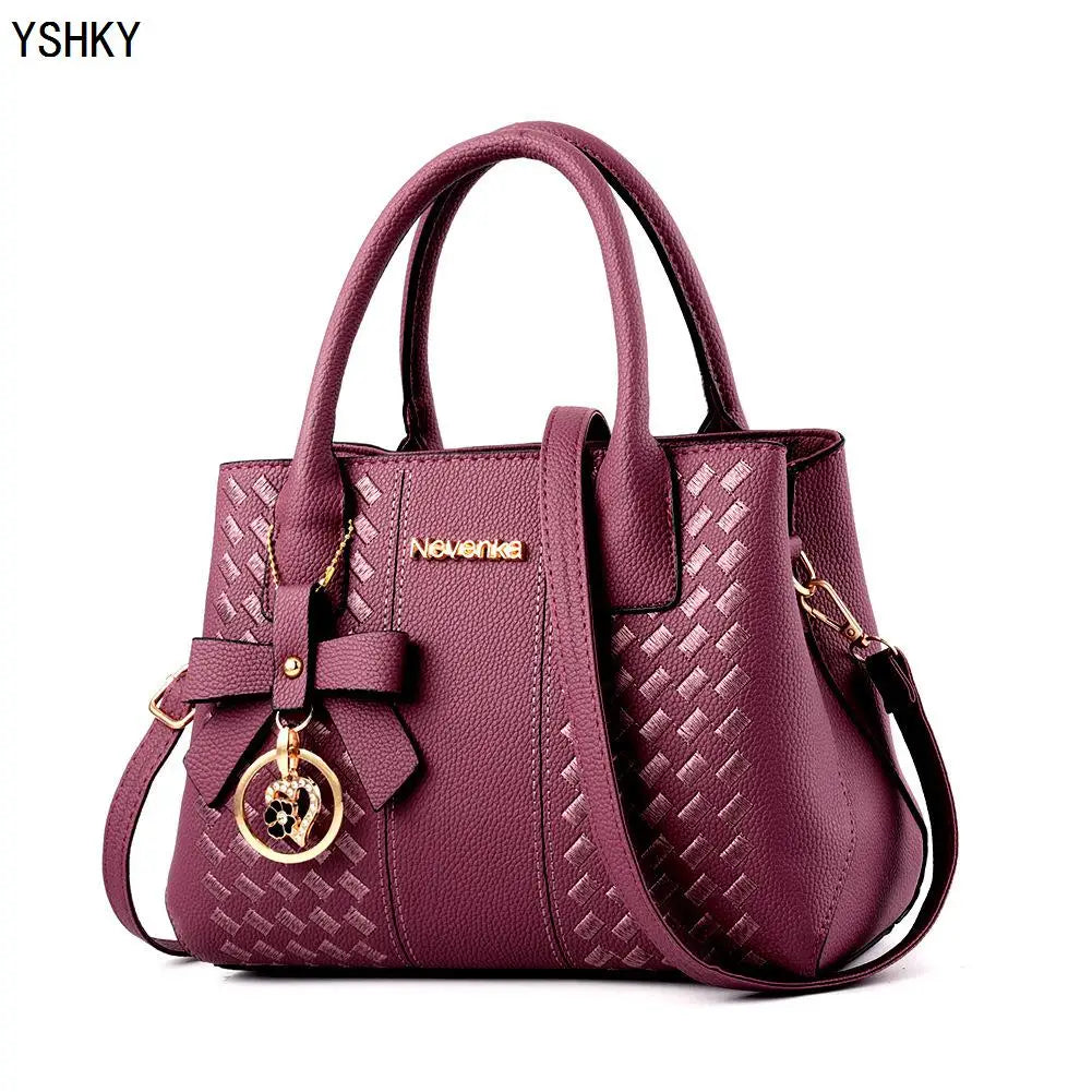 New Woman shoulder bag Large capacity Handbag for Women 2025 Crossbody bag pattern PU Portable bucket bag ladies messenger bags