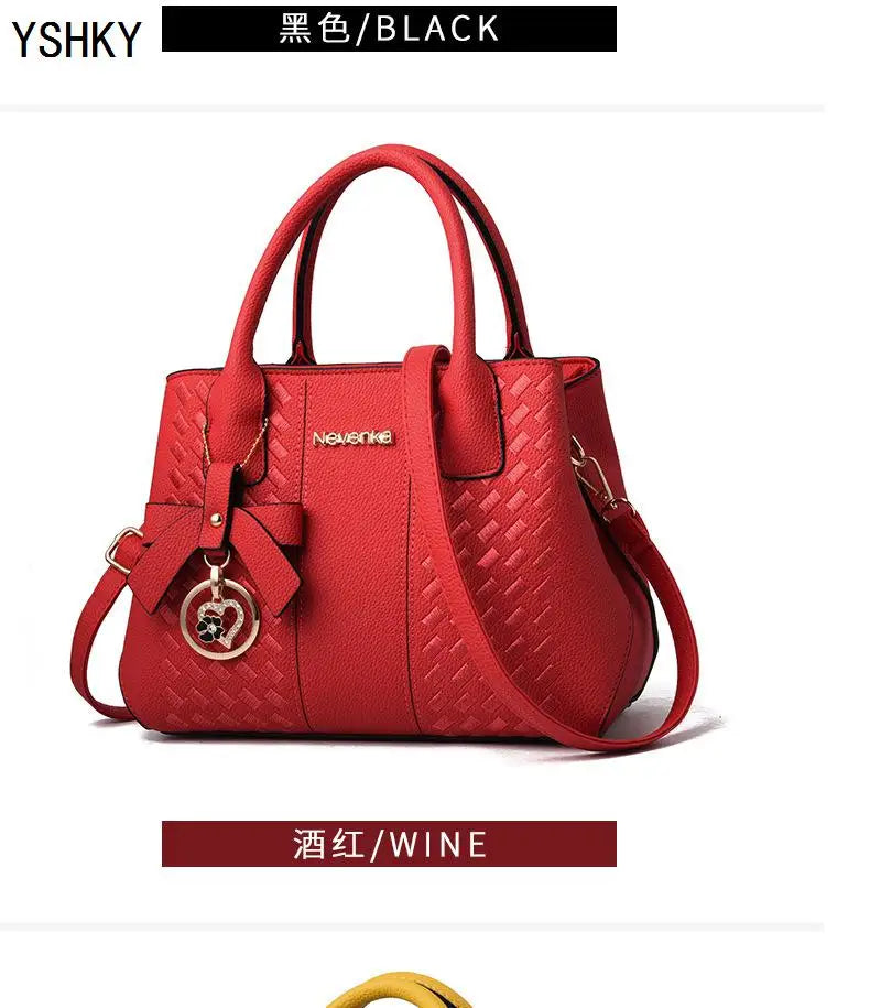 New Woman shoulder bag Large capacity Handbag for Women 2025 Crossbody bag pattern PU Portable bucket bag ladies messenger bags