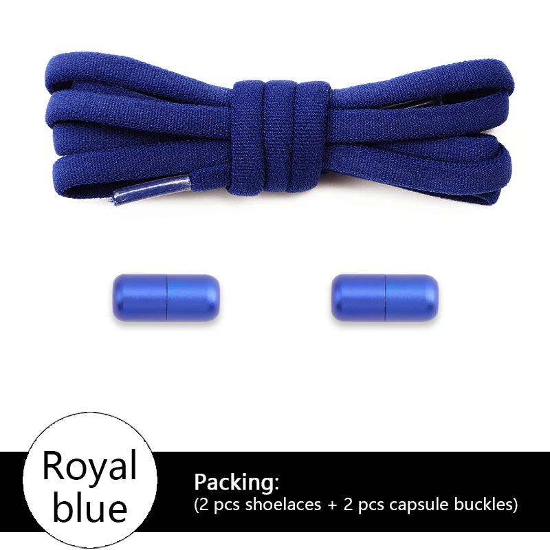 Elastic Shoelaces 21 Color Options No Tie Needed for Sneakers Children and Adults Eye Catching Lazy Shoes Lace Accessories