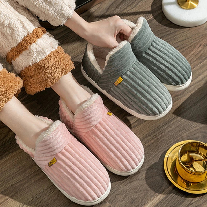 Pallene Fashion Plush Fur Slippers For Women Men Winter Indoor Fluffy Warm Fuzzy House Slippers Outdoor Fuzzy Soft Furry Slipper.