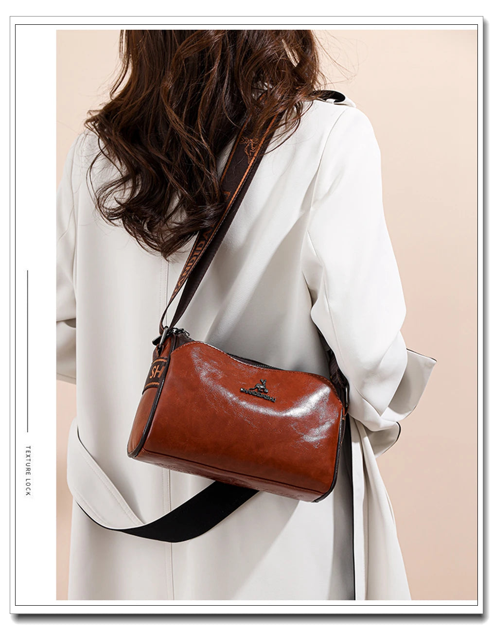 New Fashion Women's Genuine Leather Shoulder Bag Luxury Designer Handbag Brand Crossbody Bolsas For Girl Bags Messenger Bags Sac