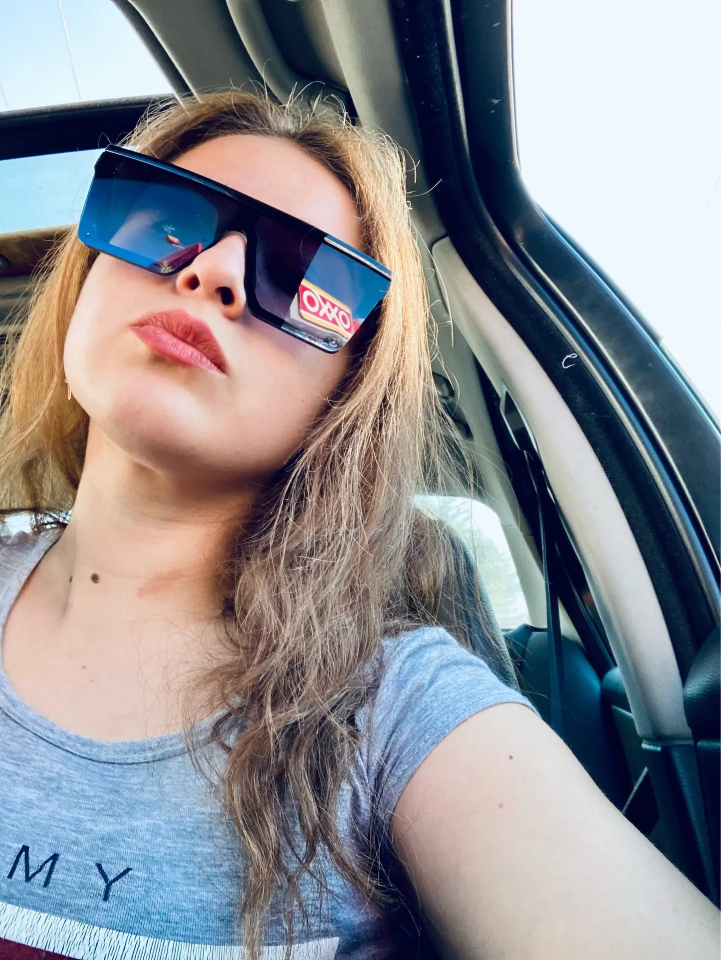 Vintage Siamese Sunglasses Men Women Rimless Oversized Square Designer Sunglasses Retro Glasses Shades Lentes De Sol Mujer