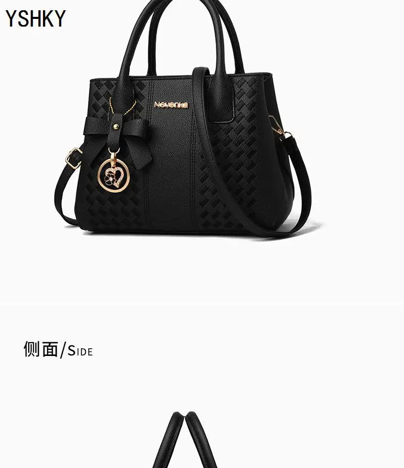 New Woman shoulder bag Large capacity Handbag for Women 2025 Crossbody bag pattern PU Portable bucket bag ladies messenger bags