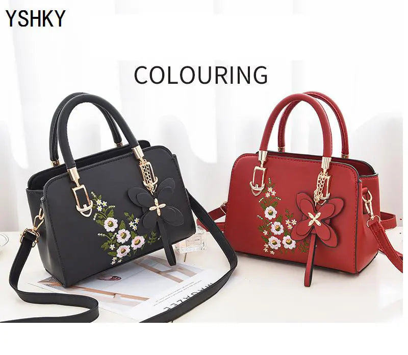 Woman shoulder bag Large capacity Handbag for Women Crossbody bag Lychee pattern Portable bucket bag ladies messenger bags