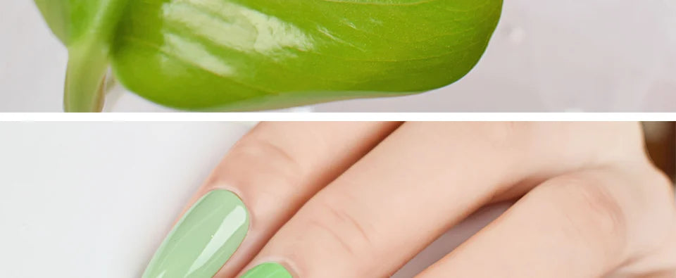 VINIMAY 18 Color Green Gel Nail Polish UV Nail Gel Lak Primer Soak Off Nail Art Design Lacque Nail Gel Varnish Gelpolish
