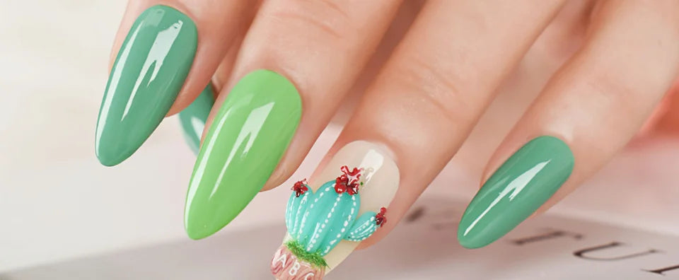 VINIMAY 18 Color Green Gel Nail Polish UV Nail Gel Lak Primer Soak Off Nail Art Design Lacque Nail Gel Varnish Gelpolish