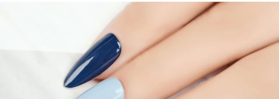 VINIMAY 18 Color Jeans Blue Gel Nail Polish Varnish Nail UV Soak Off Gellak Gelpolish Nail Art Primer Manicure Nails Gel Lacque