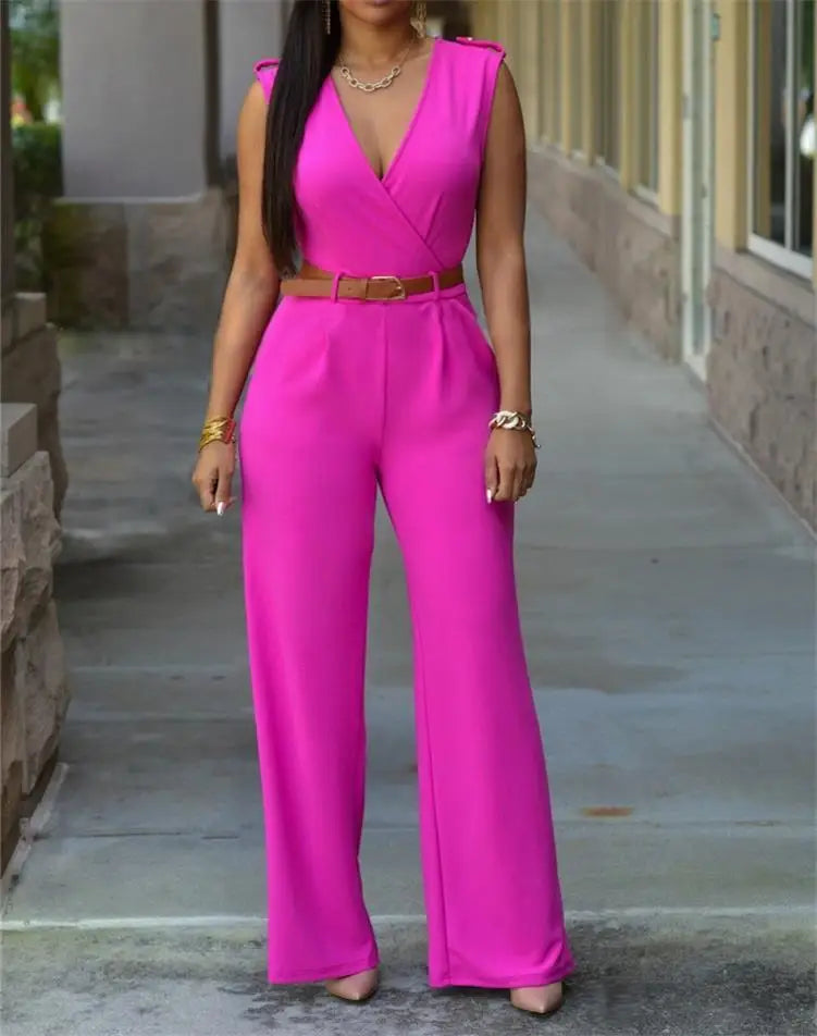 Newly Women Jumpsuit Lady Sleeveless Romper Bodysuit Bodycon Party Streetwear Outfit Clothes Party Playsuit
