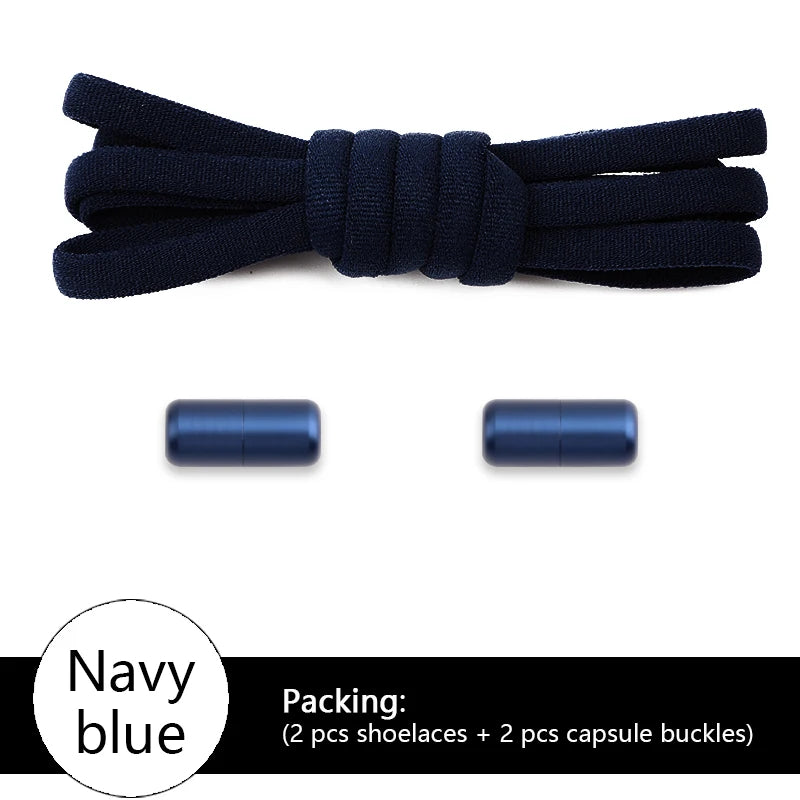 Elastic Shoelaces 21 Color Options No Tie Needed for Sneakers Children and Adults Eye Catching Lazy Shoes Lace Accessories