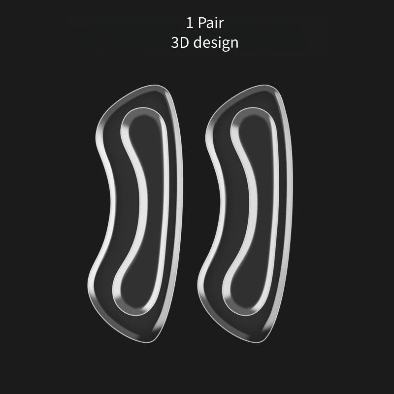 Quality Silicone Heel Protectors Womens Shoes Heel Cushion Foot Care Products Shoe Pads for High Heels Adjustable Size Insoles